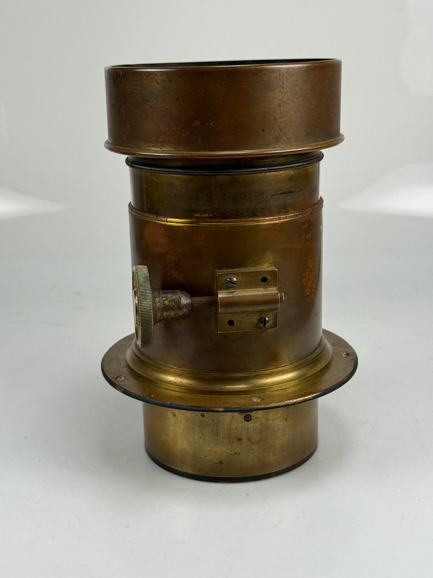 Large Darlot Jamin Paris Rack & Pinion Brass Lens Petzval