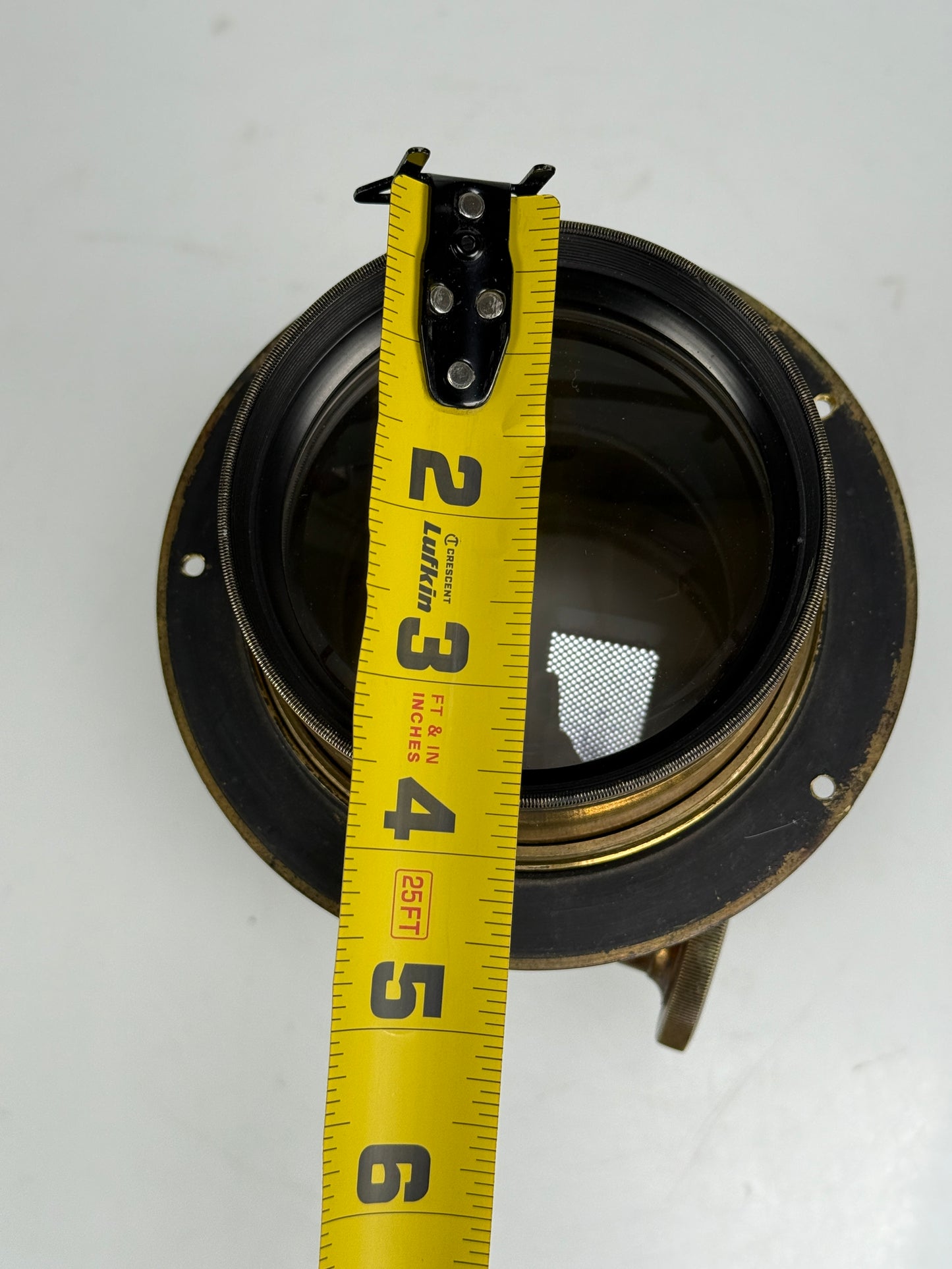 Large Darlot Jamin Paris Rack & Pinion Brass Lens Petzval