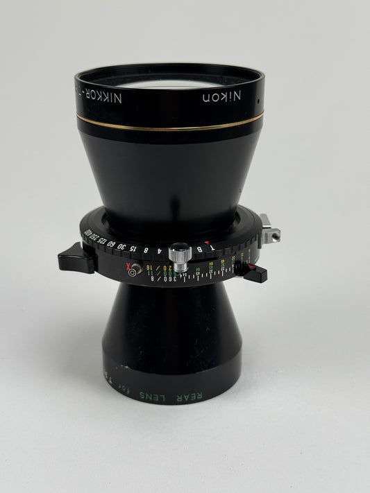 Nikon Nikkor T* ED 360mm f8 720mm f16 Set Lens w/ copal 1