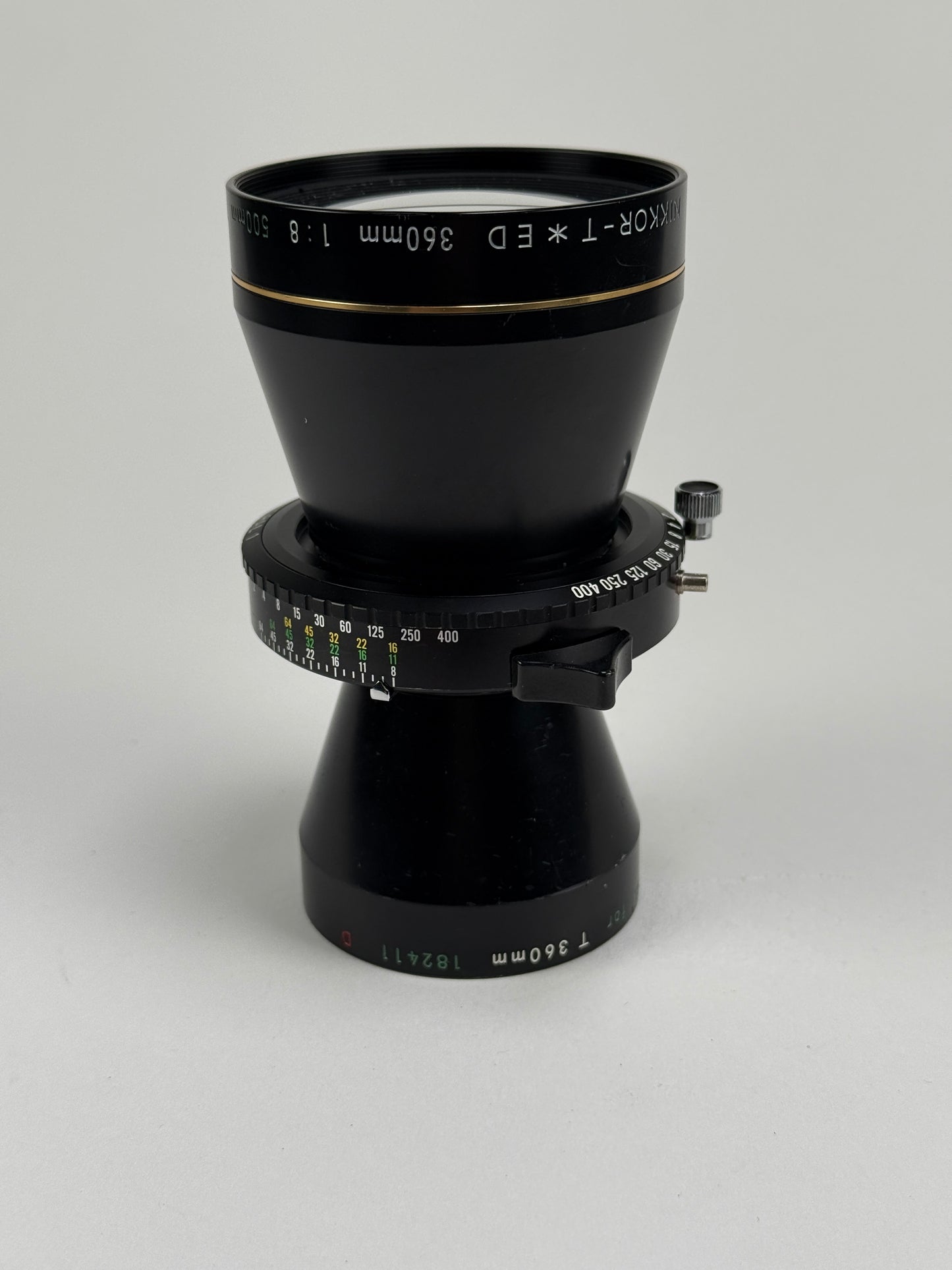 Nikon Nikkor T* ED 360mm f8 720mm f16 Set Lens w/ copal 1