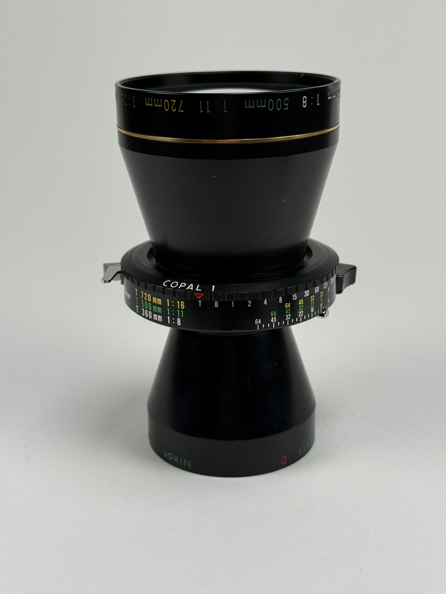 Nikon Nikkor T* ED 360mm f8 720mm f16 Set Lens w/ copal 1