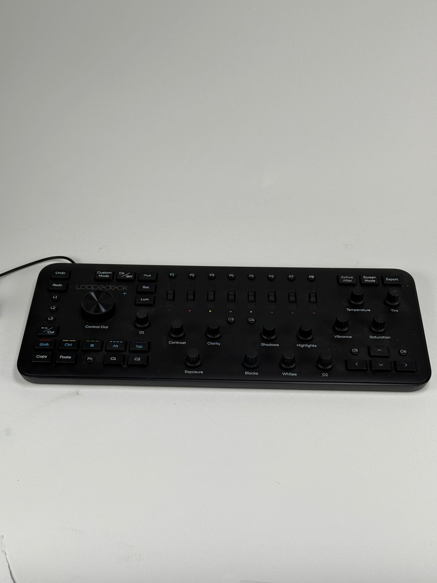 Loupedeck Plus + Photo editing controller Photo & Video Editing Console