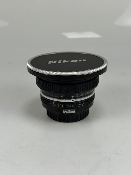 Nikon Nikkor 18mm f/4.0 Non AI Ultra Wide Angle Lens