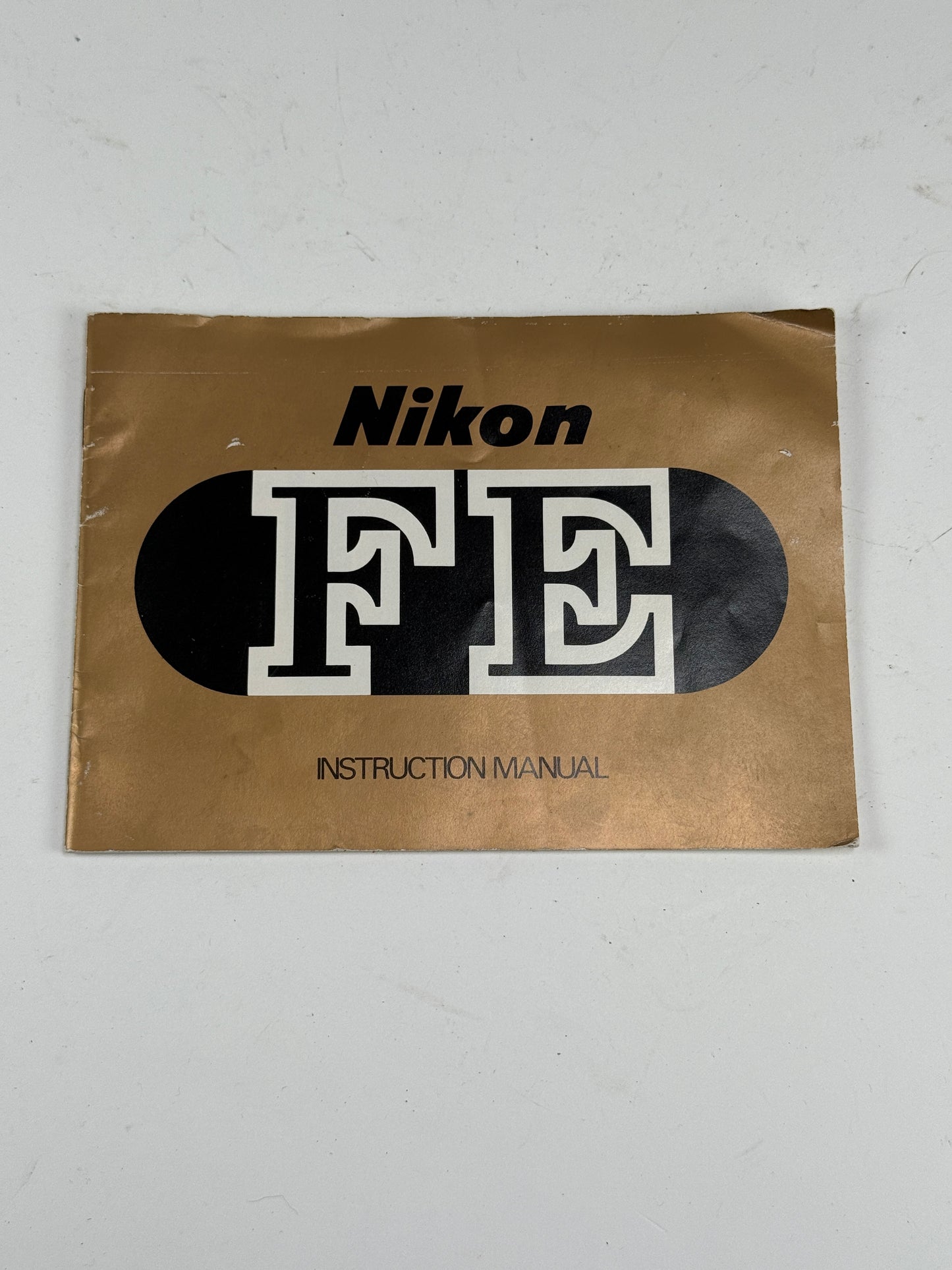 Nikon FE Camera Instruction Manual