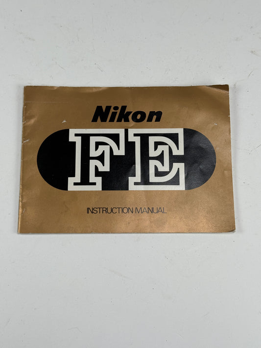 Nikon FE Camera Instruction Manual