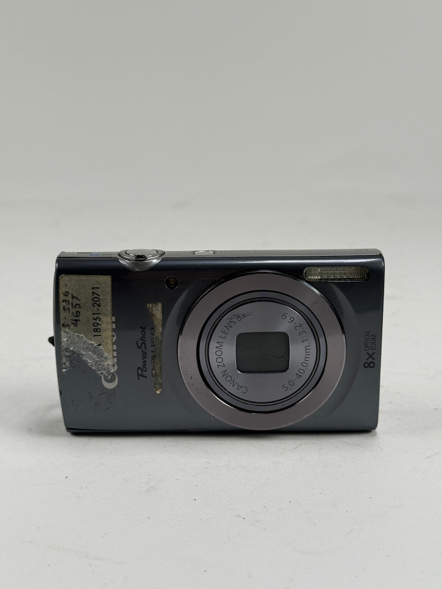 Canon PowerShot ELPH 160 Digital Camera Digicam 8x Optical Zoom Grey Gray