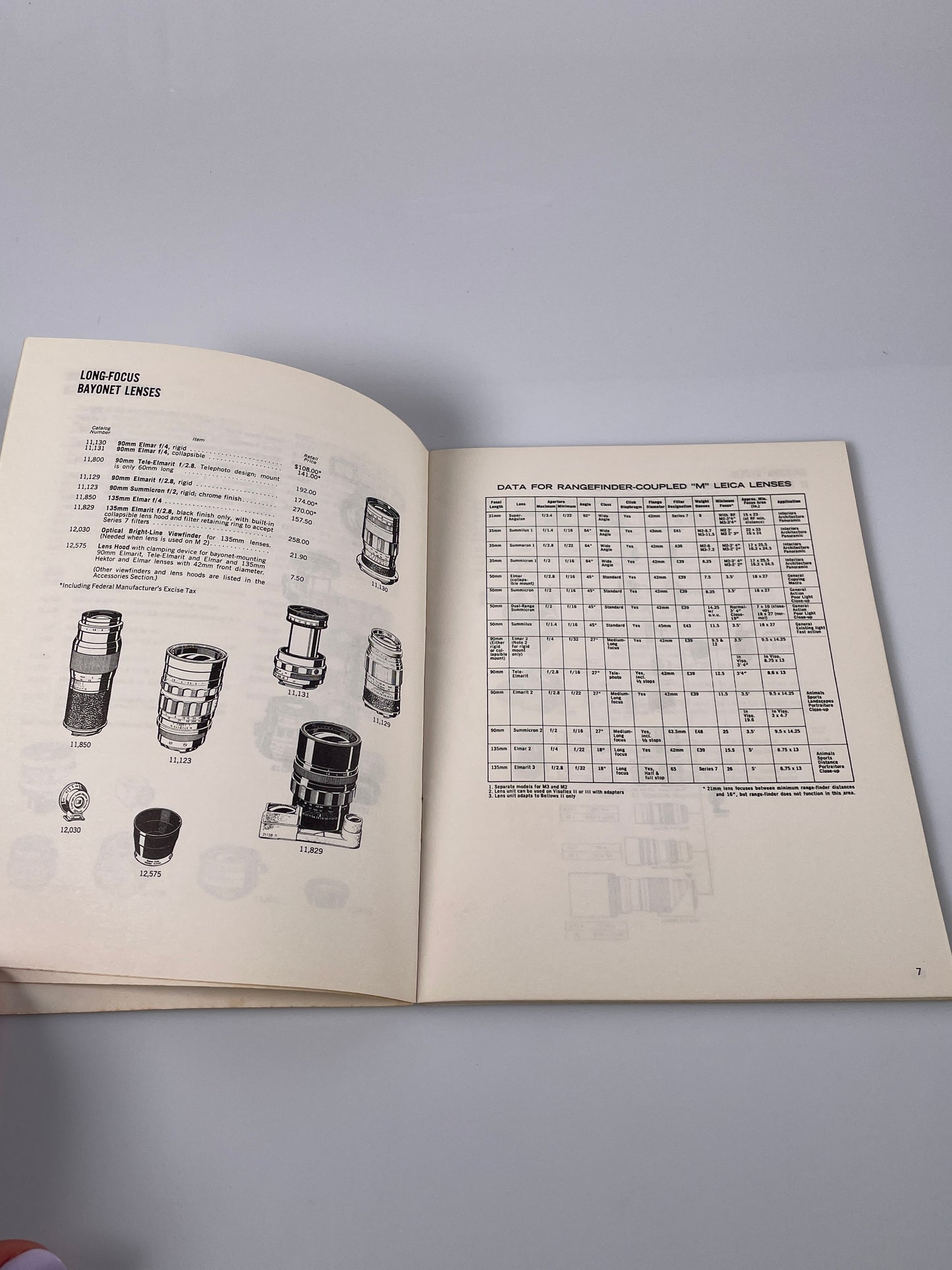 Leica M Cameras & Accessories Product Guide Brochure