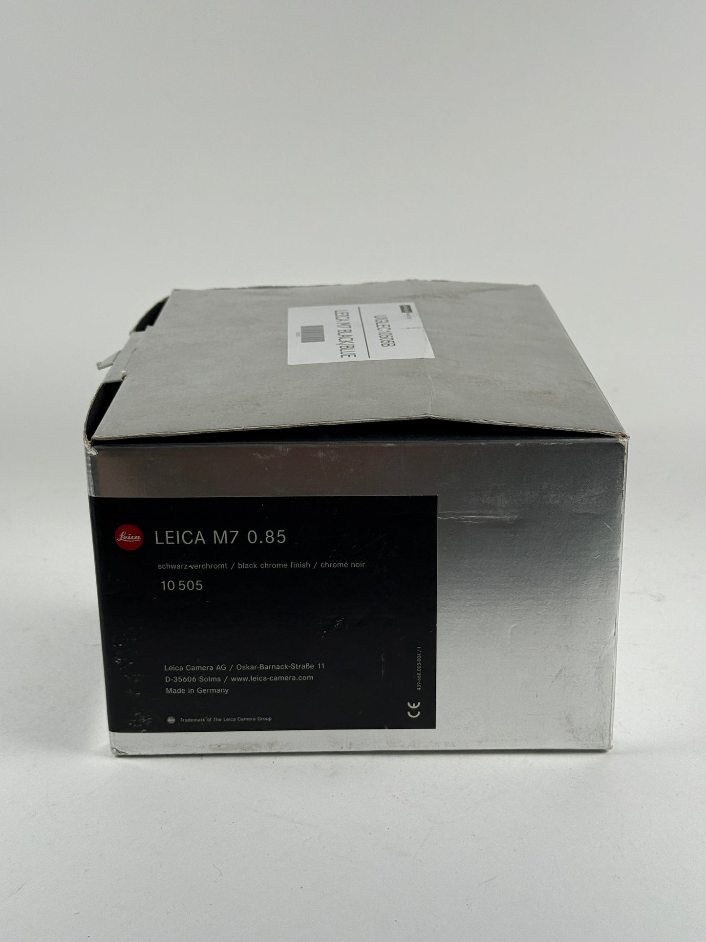 Leica M7 0.85 Rangefinder Film camera Body Box Black Chrome 10505