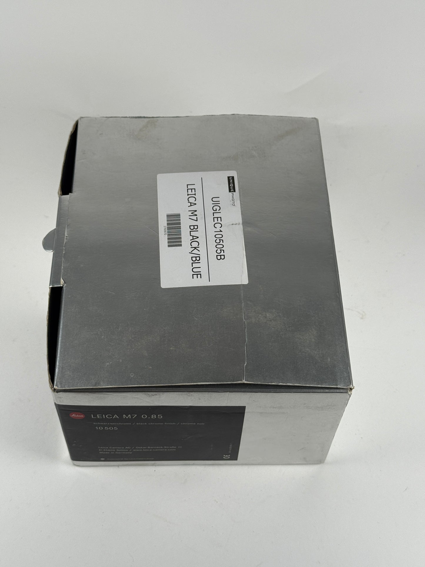 Leica M7 0.85 Rangefinder Film camera Body Box Black Chrome 10505