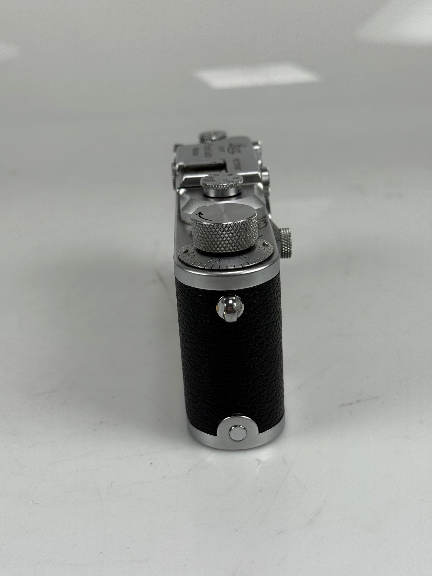 Leica IIIb rangefinder 35mm camera body chrome