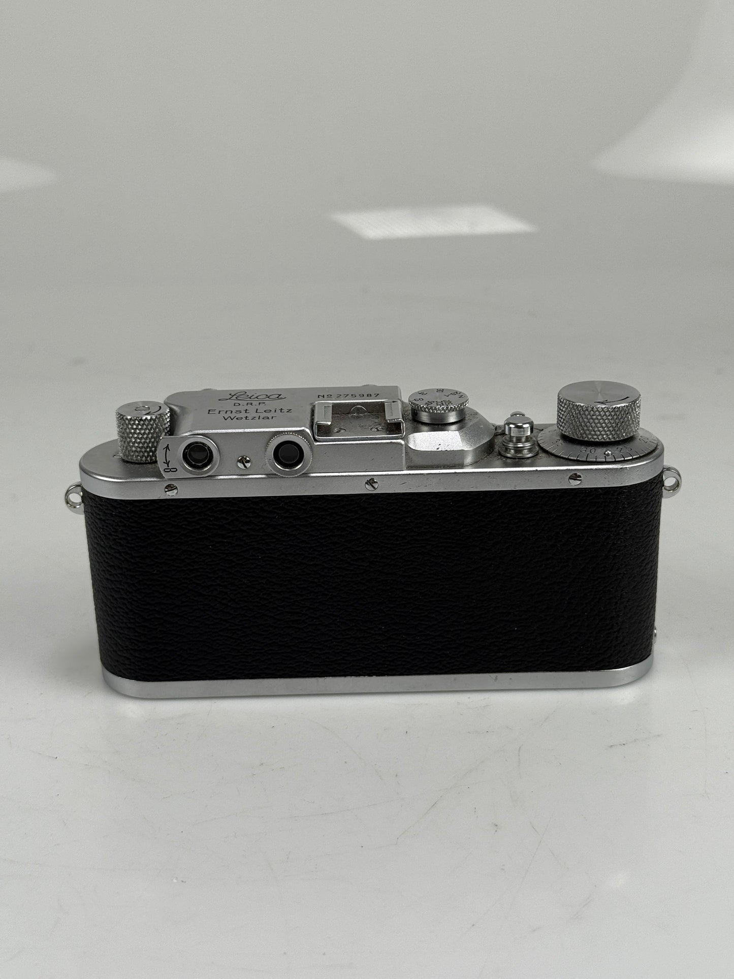 Leica IIIb rangefinder 35mm camera body chrome