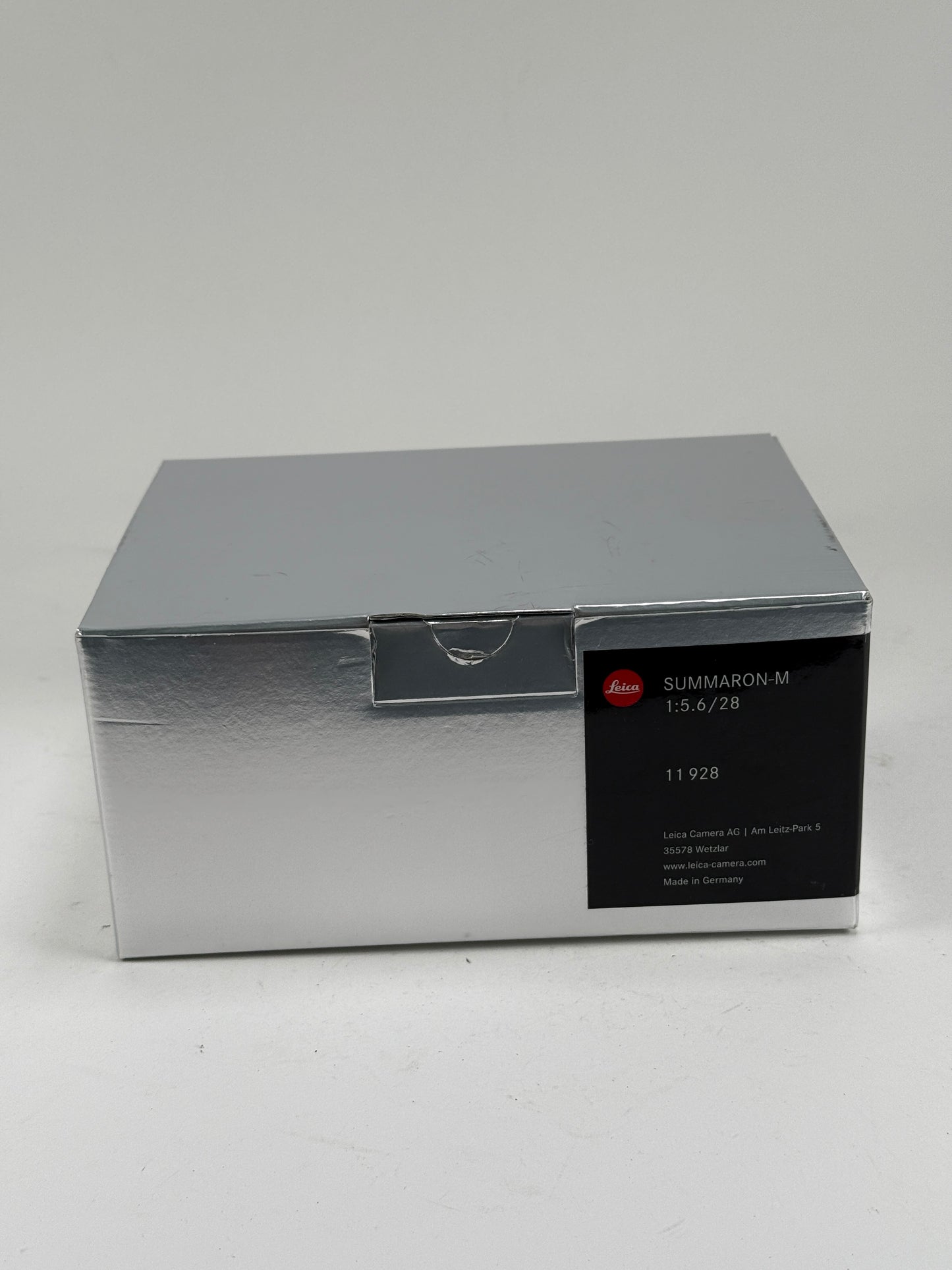 Leica 28mm F5.6 Summaron-M Matte Black chrome #11928 RARE