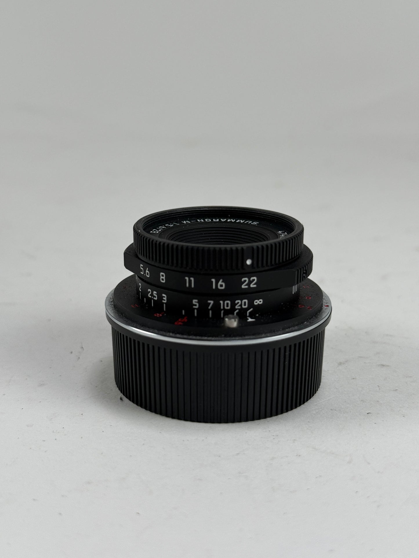 Leica 28mm F5.6 Summaron-M Matte Black chrome #11928 RARE