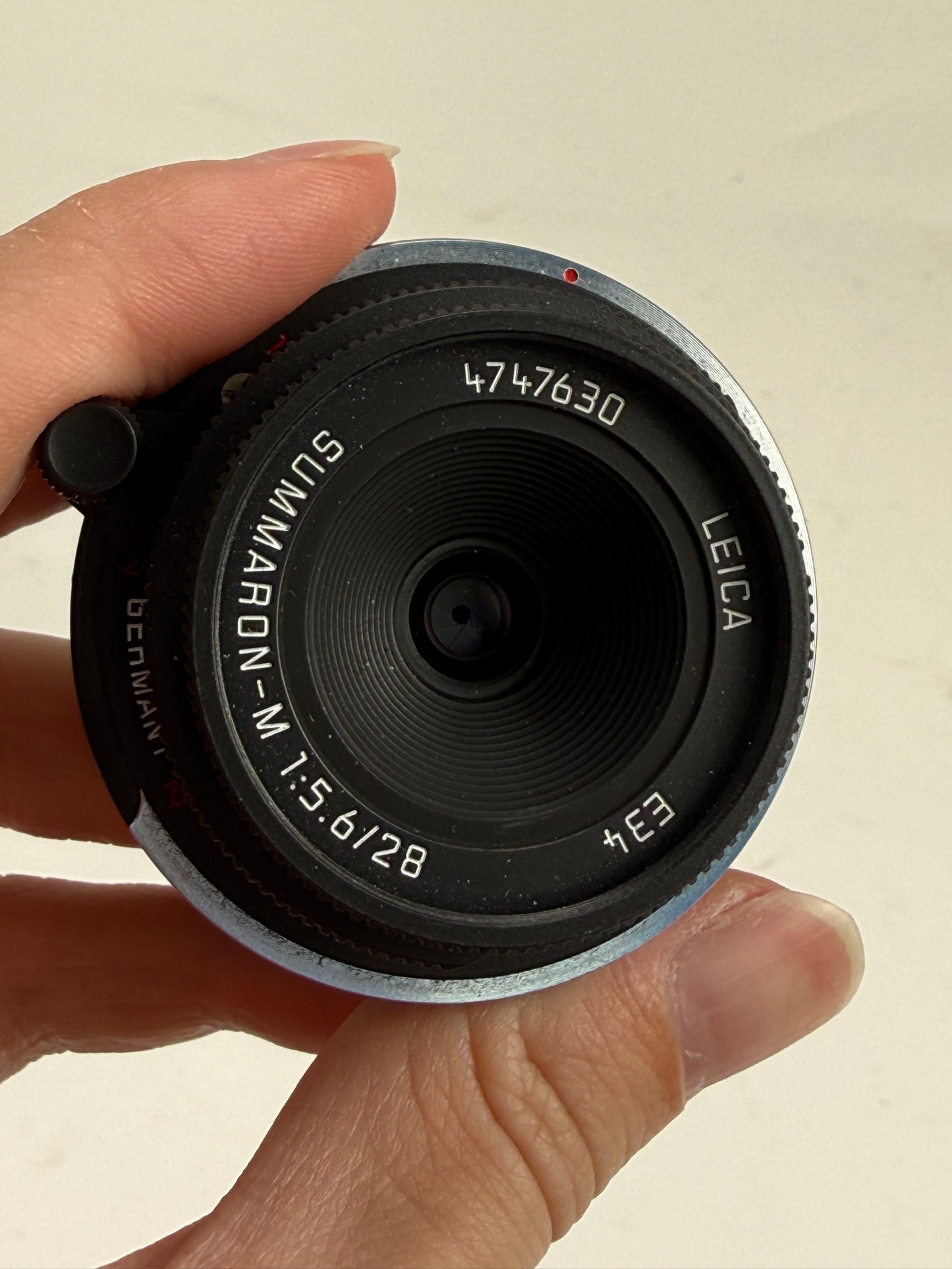 Leica 28mm F5.6 Summaron-M Matte Black chrome #11928 RARE