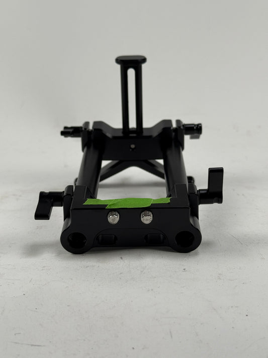 SMALLRIG Lens Support with Dual 15mm Rod Clamp w/ rails