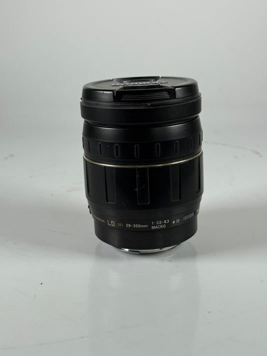 Tamron 185D AF 28-300mm f3.5-6.3 LD IF ASPH Macro Lens Canon EF
