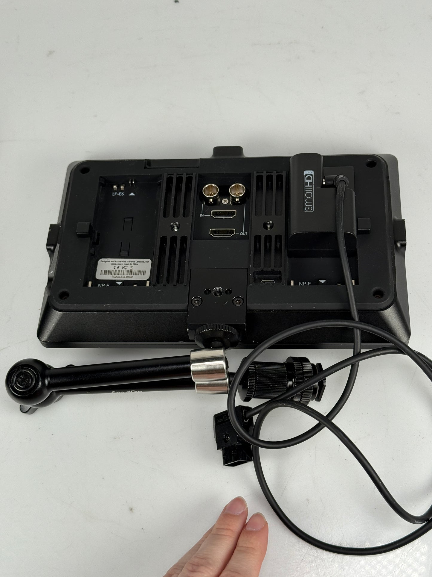 SmallHD 702 OLED 7" SDI/HDMI On-Camera Monitor