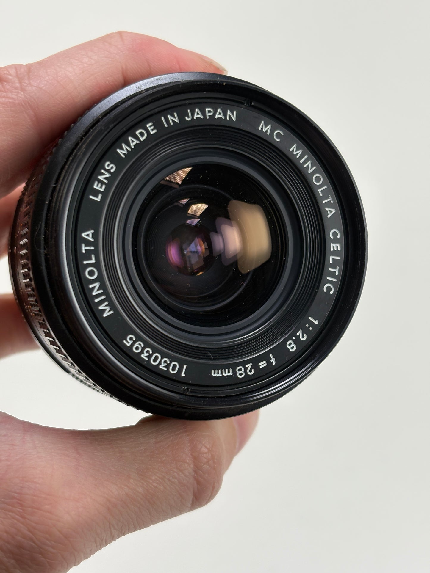 Minolta Celtic MD 28mm f/2.8 Manual Focus Wide Angle Prime in MC Mount