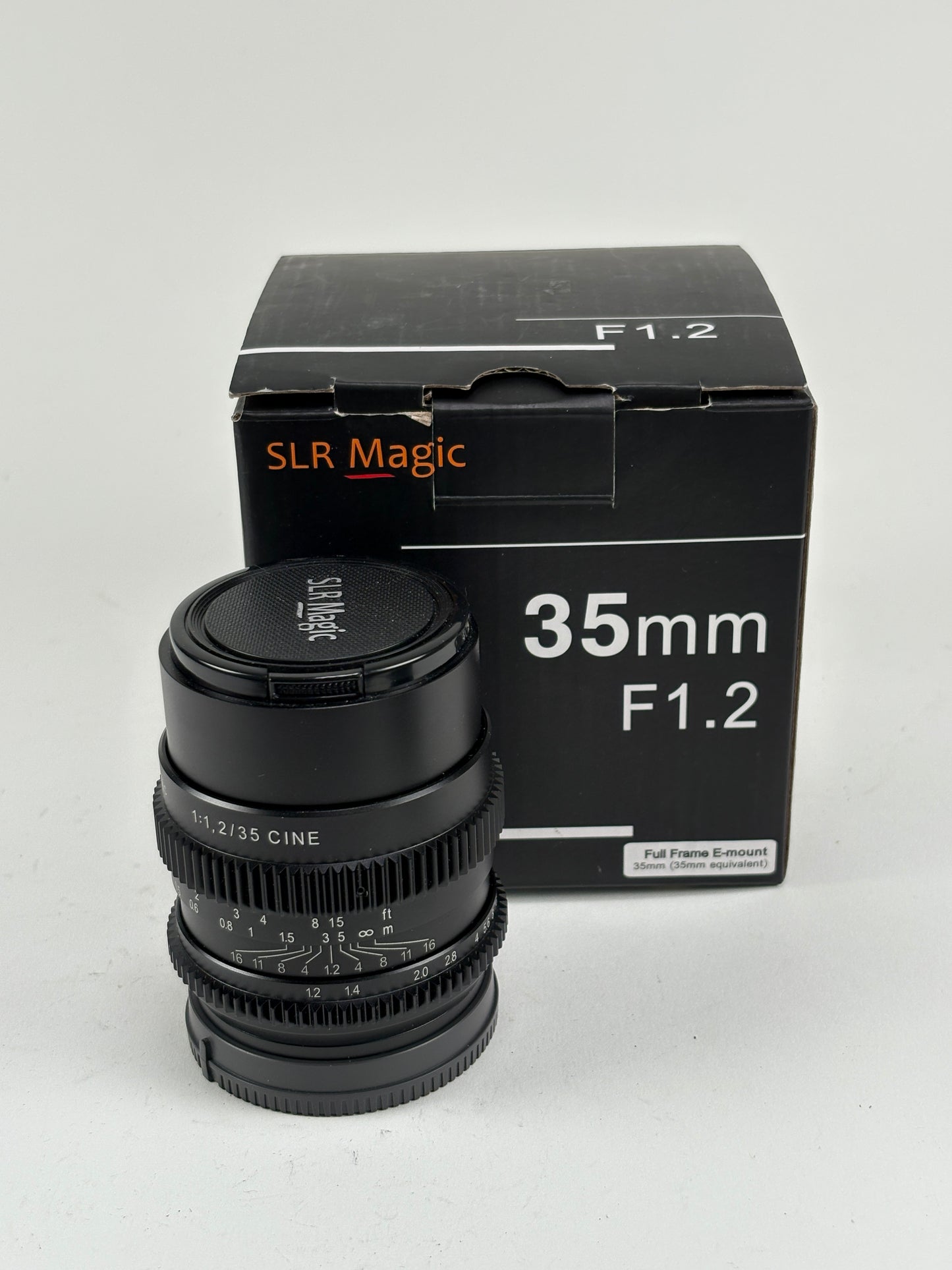 SLR Magic 35mm f/1.2 cine lens FE Sony E mount full frame
