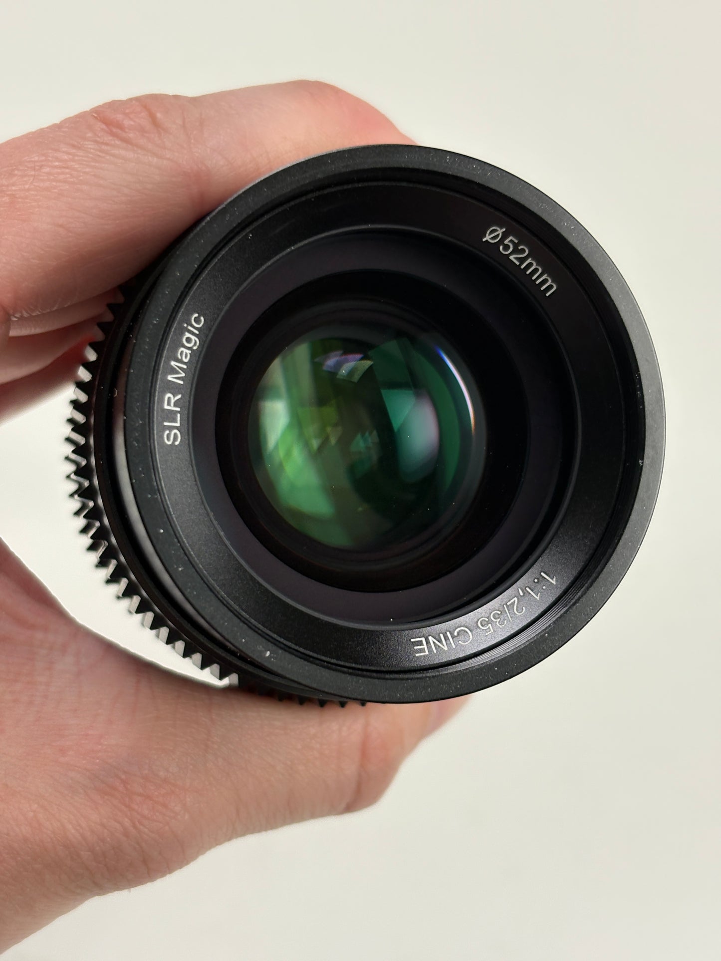 SLR Magic 35mm f/1.2 cine lens FE Sony E mount full frame