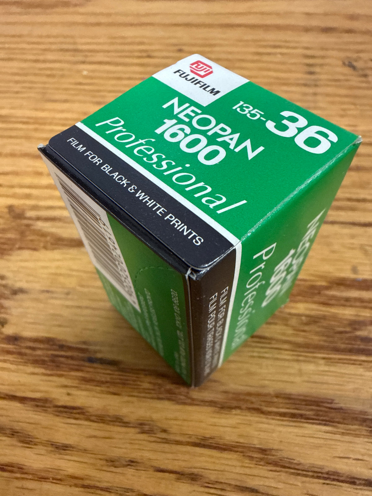 Neopan 1600 black and white b&w 35mm film roll