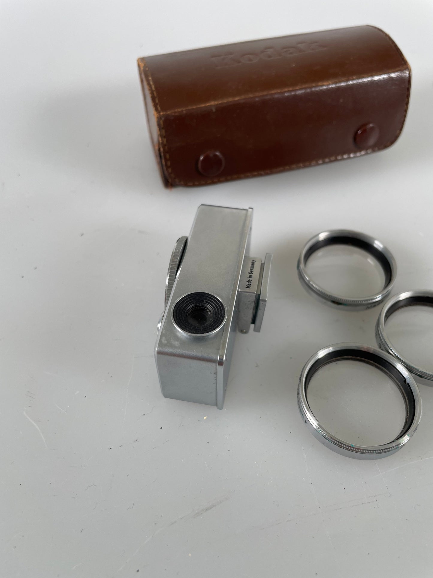 Kodak Close-up Rangefinder With Leather Case For Retina II/III