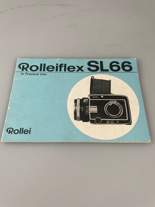 Rollei Rolleiflex SL66 Camera Film Instruction Book Manual