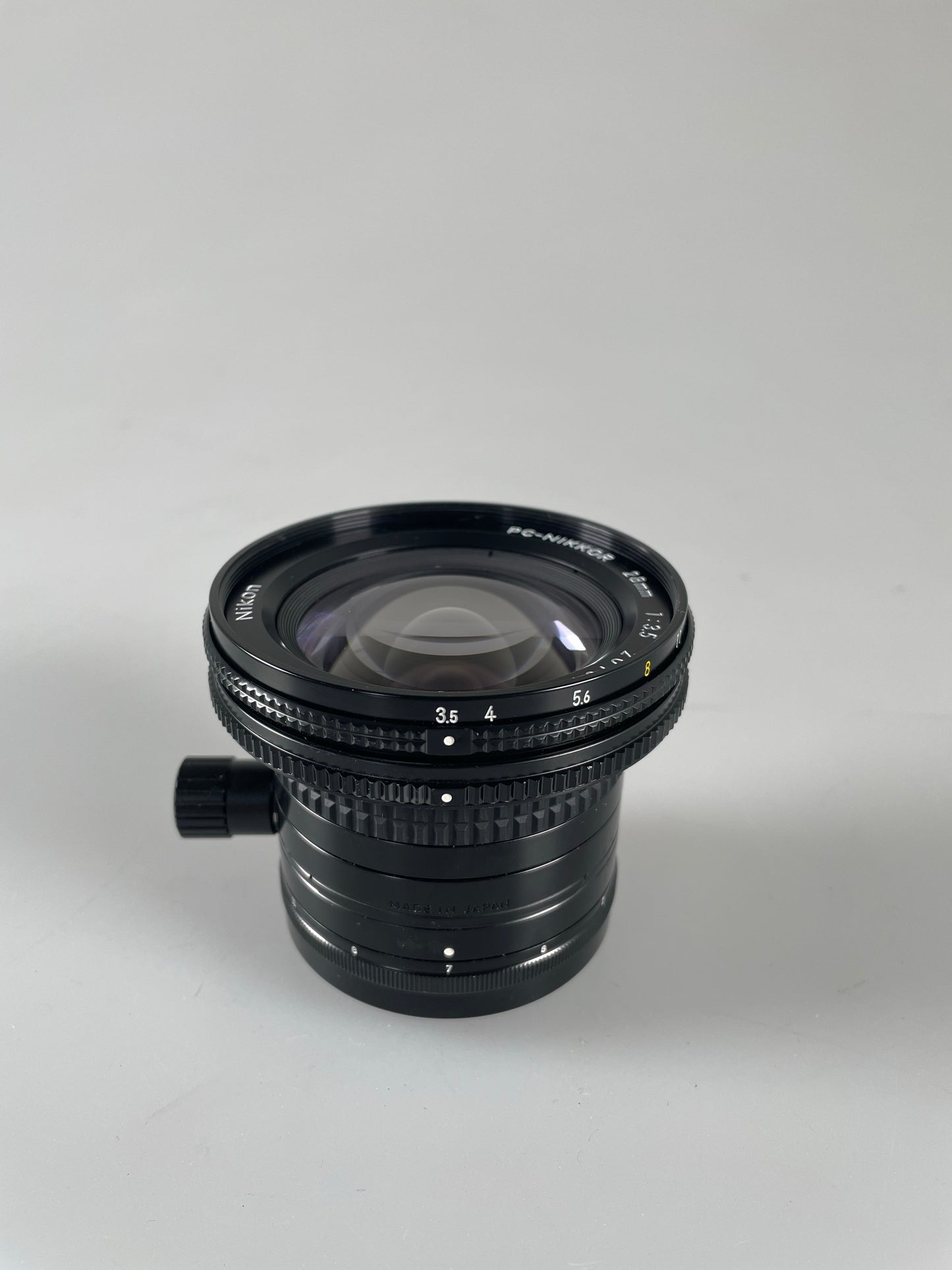 Nikon 28mm f3.5 PC Nikkor Manual Focus Lens