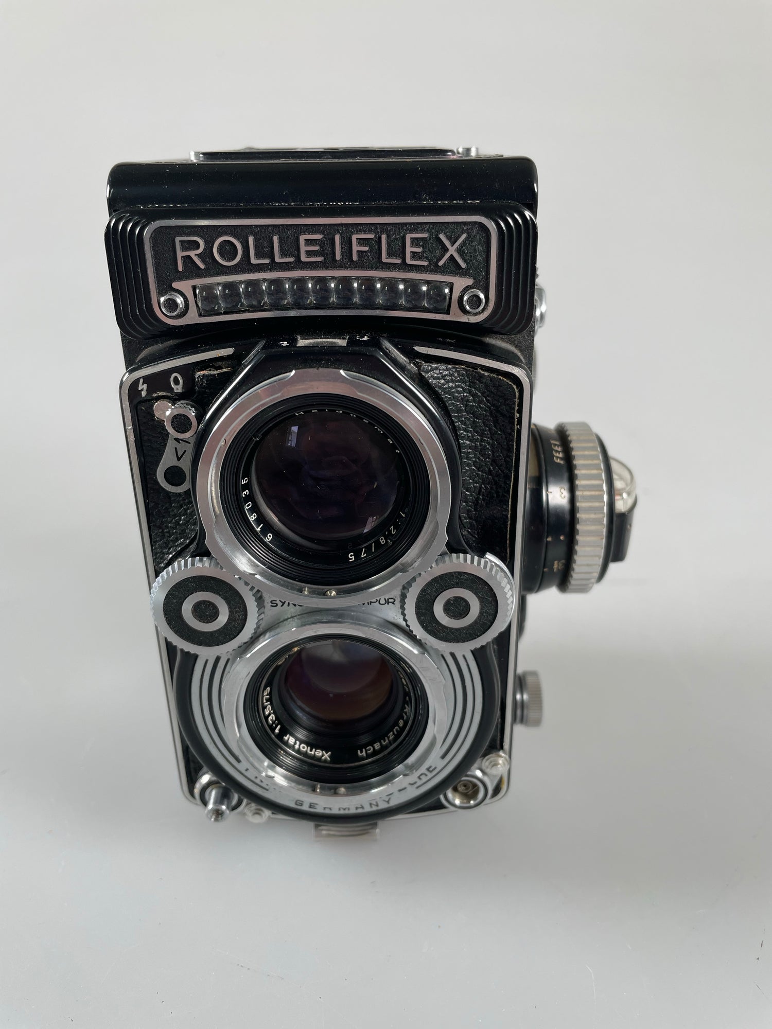 Rollei Rolleiflex 3.5F Xenotar 75mm F3.5 6x6 film camera TLR