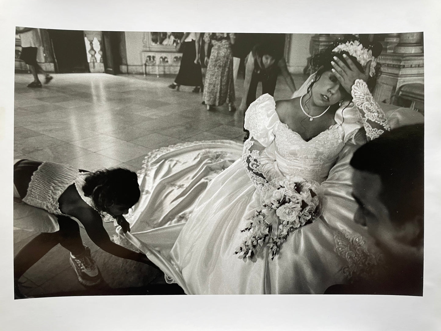 Susan S. Bank (American, 20th c.) Cuba Photograph Print Piercing through the darkness 11x14 “Wedding”