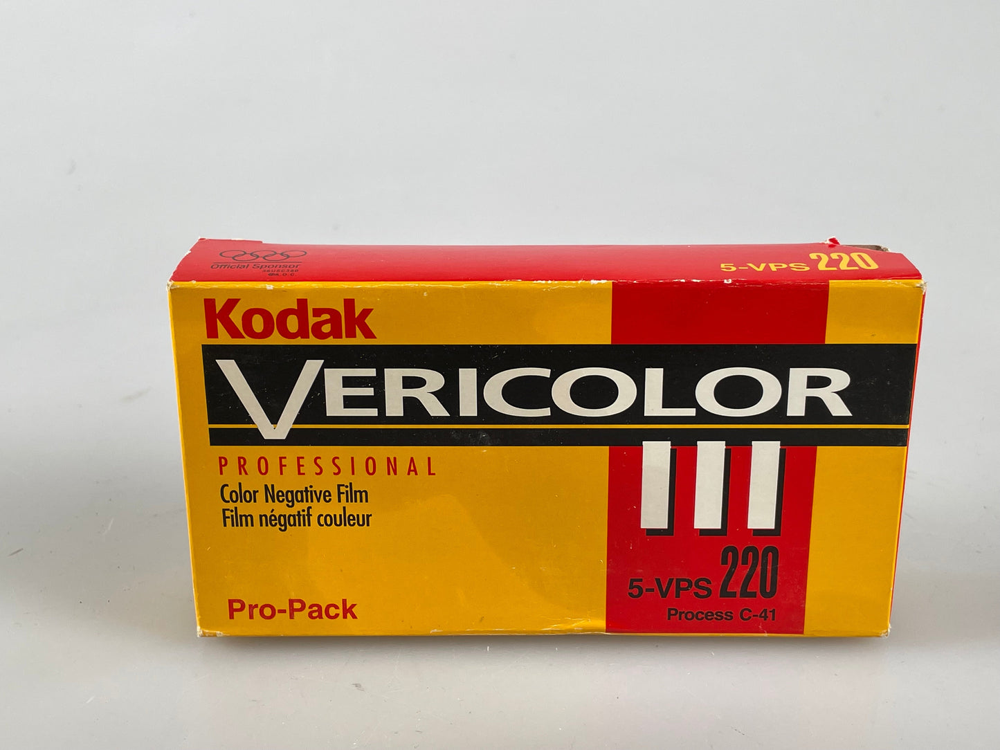 Kodak VPS 220 Vericolor III Film 5 roll pro pack