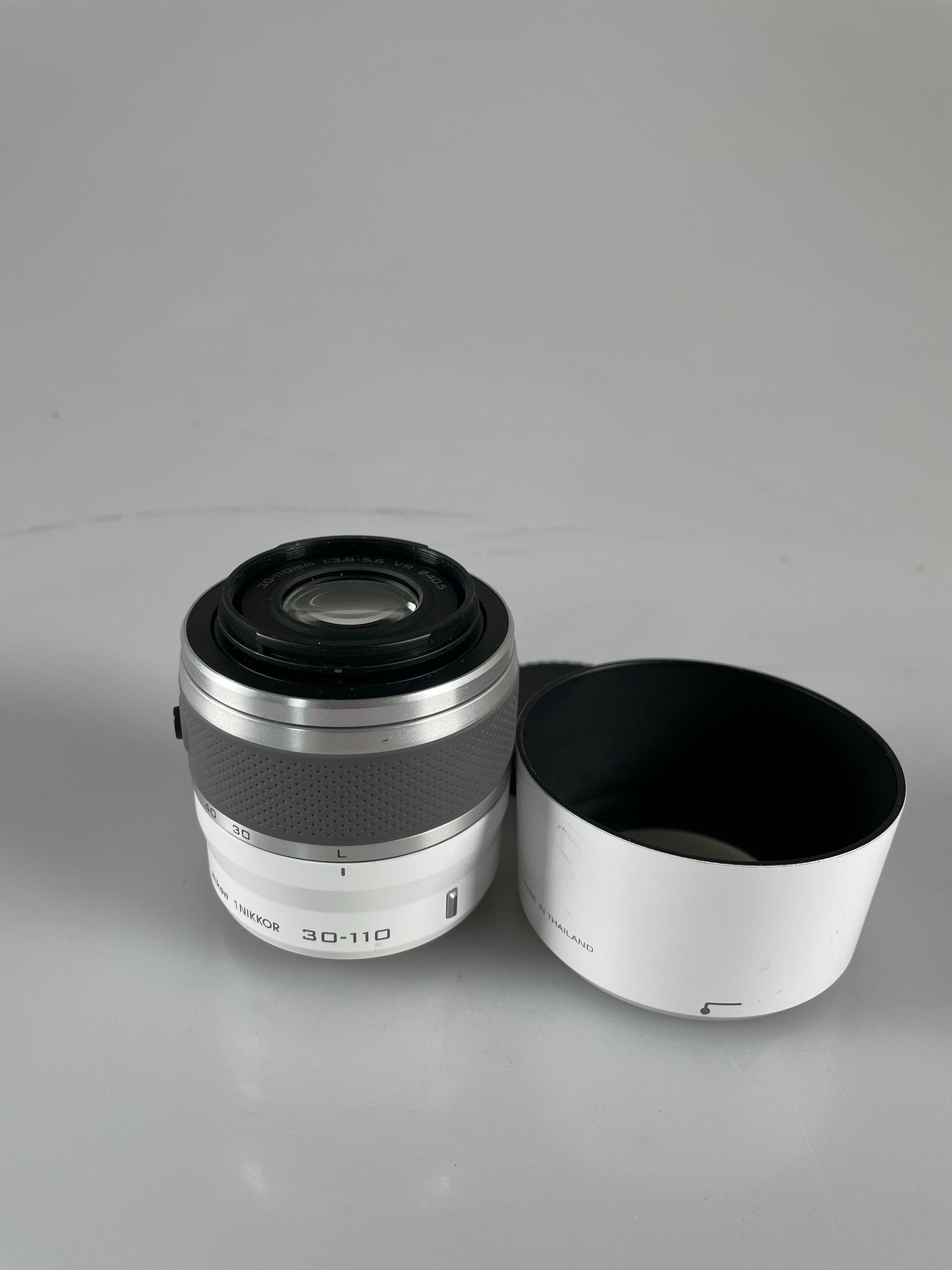 Nikon 1 Nikkor 30-110mm f3.8-5.6 VR ED IF Lens white