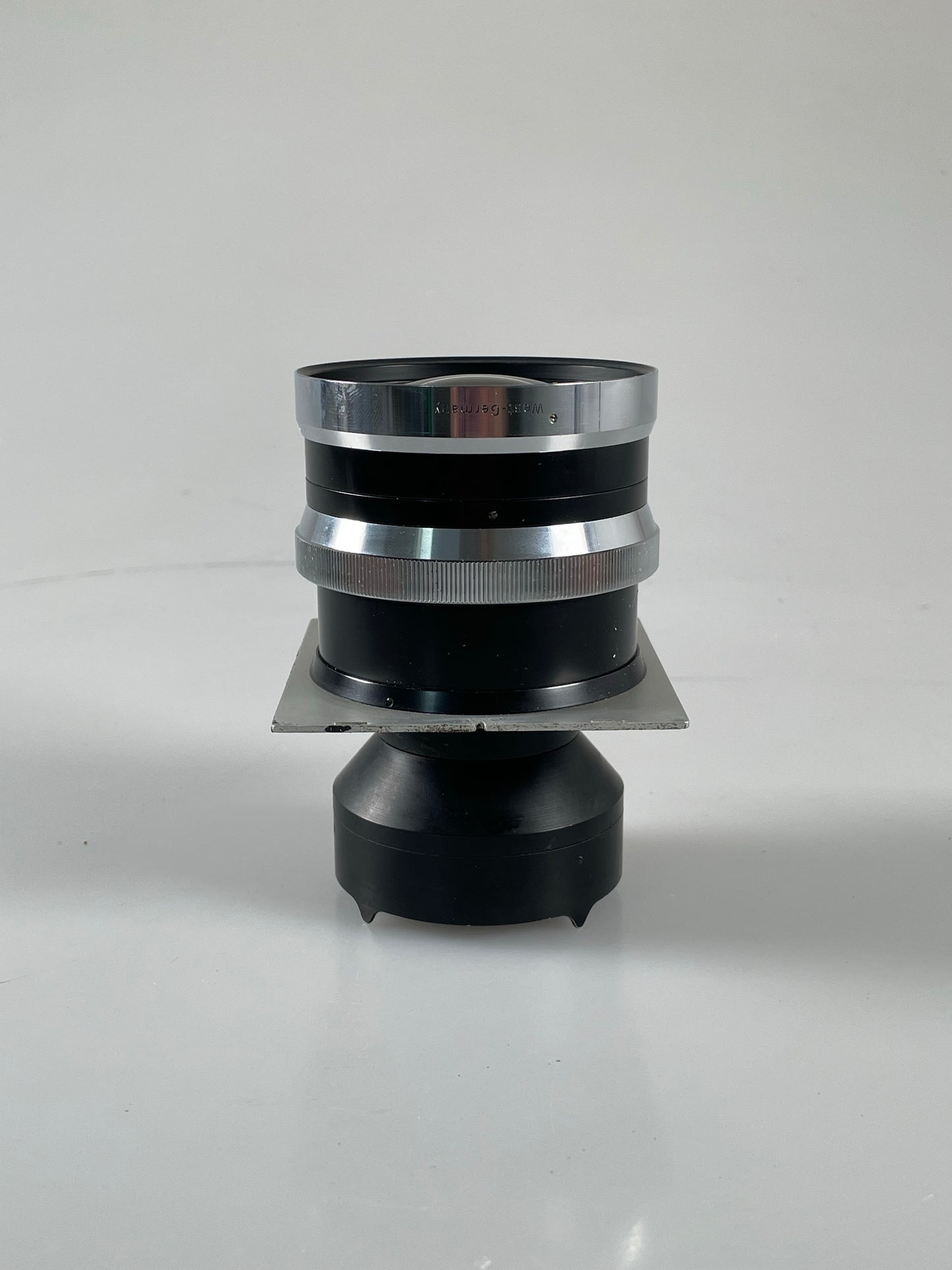 Linhof Select Carl Zeiss 53mm f4.5 Biogon w/ caps, board, finder mask