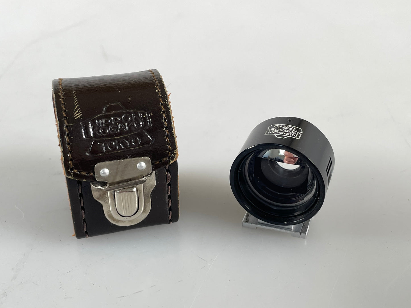 Nikon RF rangefinder 3.5cm black BL bright line finder with case Rare