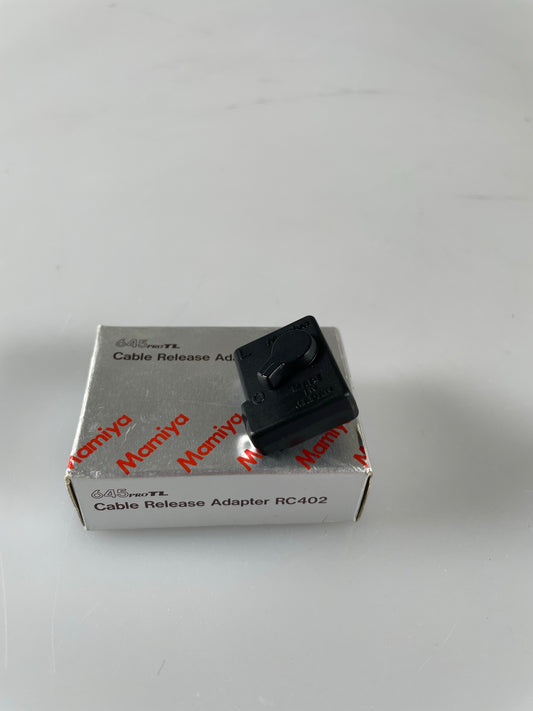 Mamiya 645 RZ67 RC402 cable release adapter