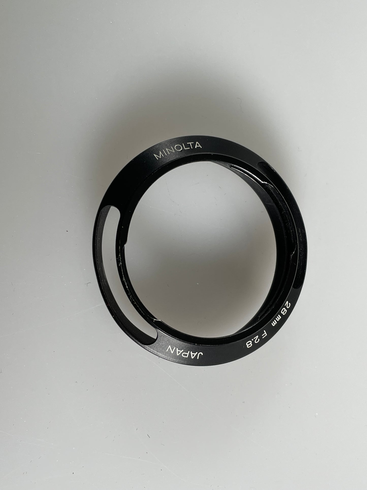 MINOLTA 40.5MM METAL LENS HOOD for Minolta M 28mm F2.8 Lens Leica M Mount