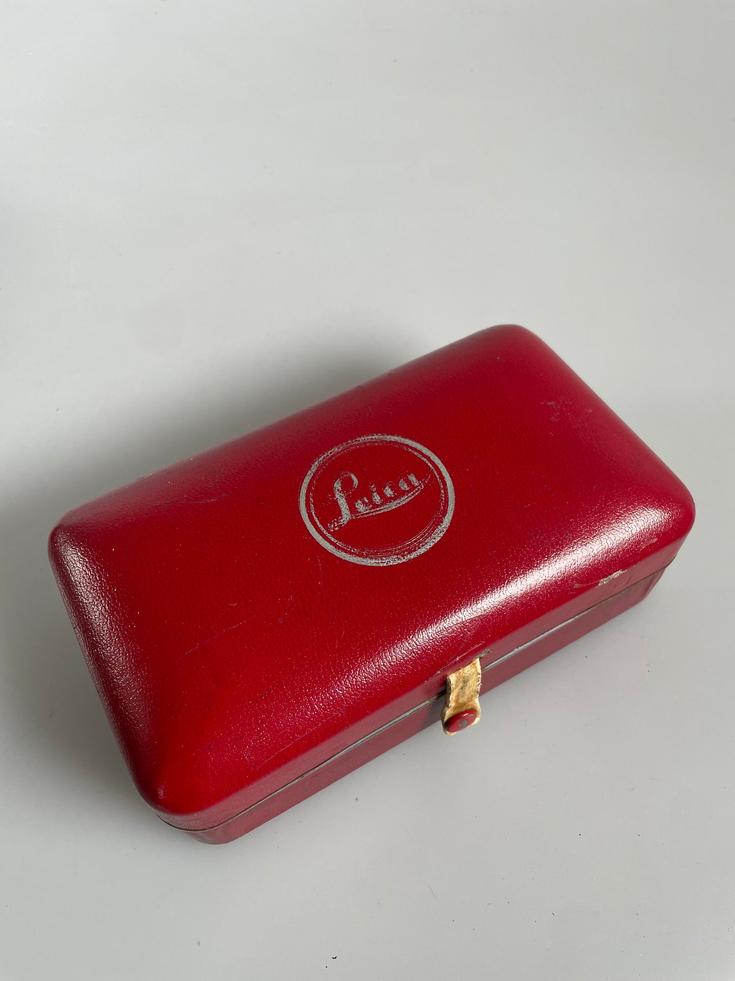 Leitz Leica Red Clam-Shell Presentation Case Screw-Mount Cameras E Leitz NY