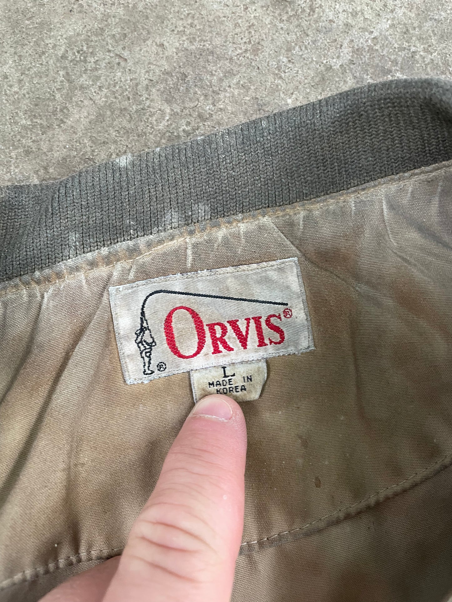 Orvis Fly Fishing Vest Large L Vintage Mesh