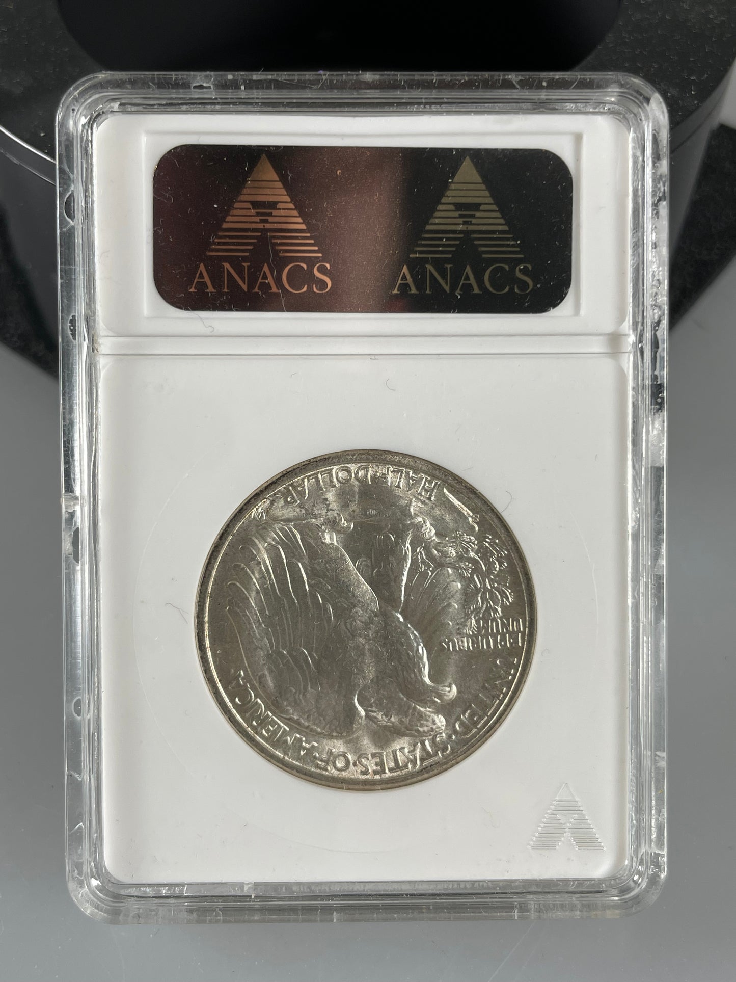 1944 S/S PCGS MS65 ANACS Soap Box RPM-1 Repunched Mint Mark Walking Liberty Half Dollar TOP POP