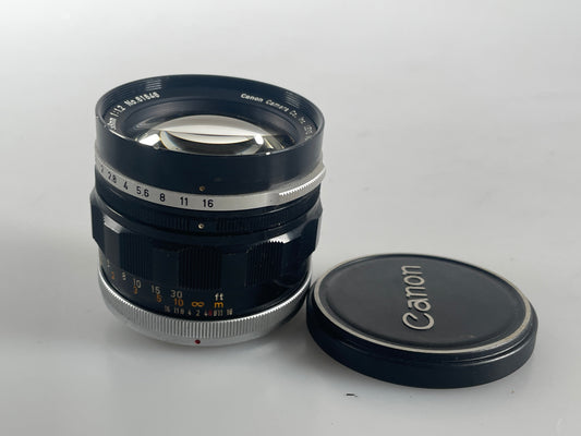 Canon FL 58mm F1.2 MF Standard Prime Lens for FD Mount