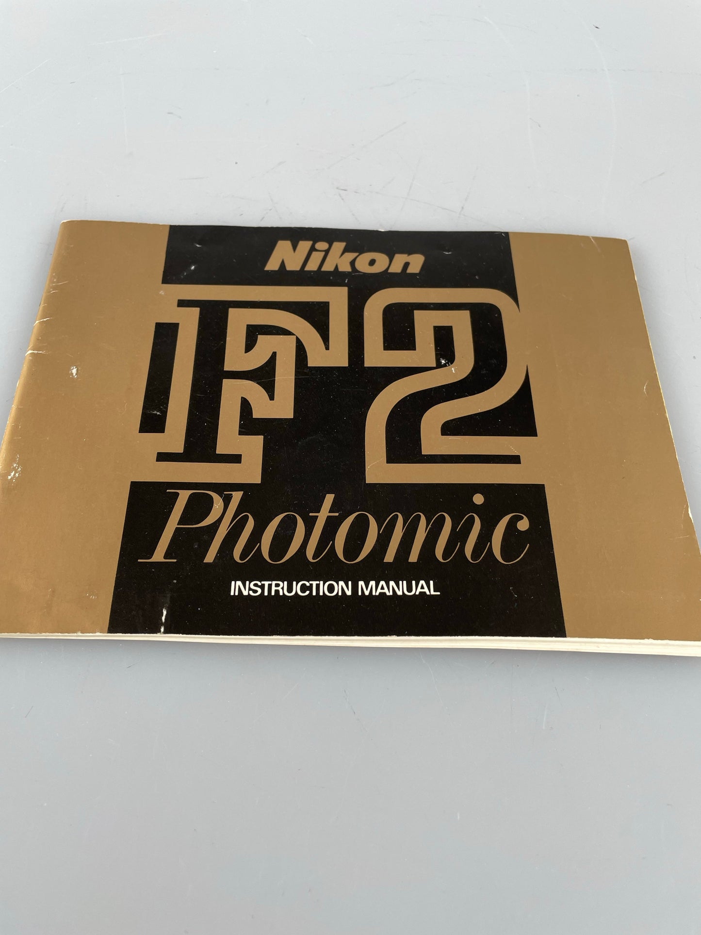 Nikon F2 Photomic Instruction Manual
