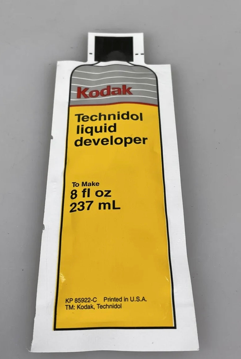 KODAK TECHNIDOL LIQUID DEVELOPER 8OZ. PACK 0F 2