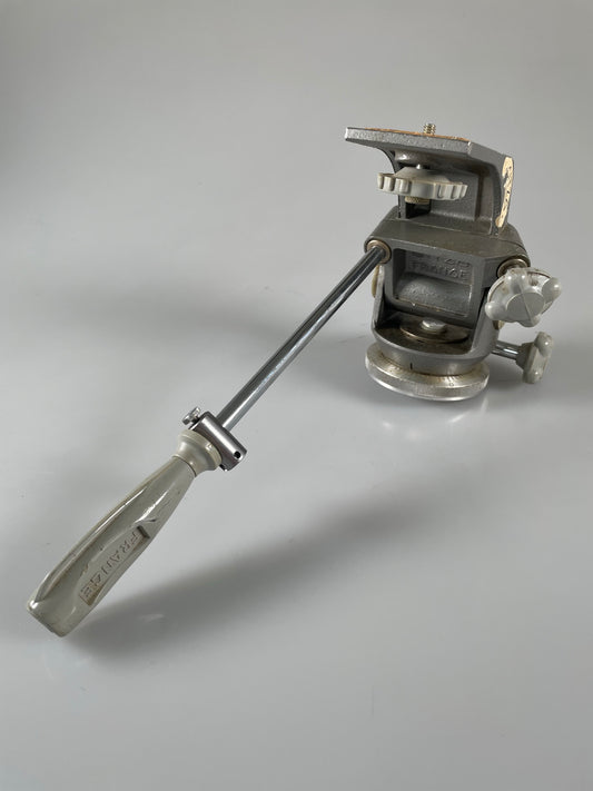 Gitzo No 4 Pan Tilt tripod Head - France - Good Smooth Operation
