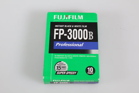 Fujifilm FP-3000B black and white instant film B&W
