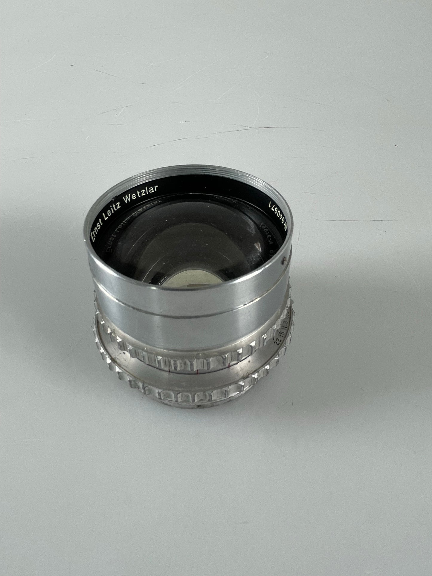 Leica Summarex 8.5cm F1.5 Front element on a Helical