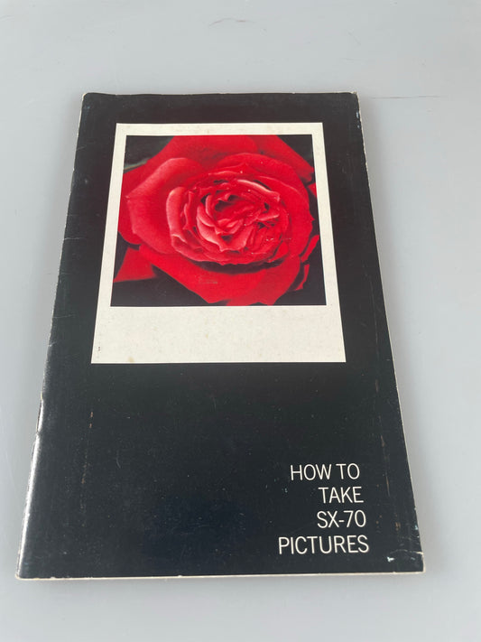 Polaroid SX-70 Genuine Original User Instruction Manual Booklet