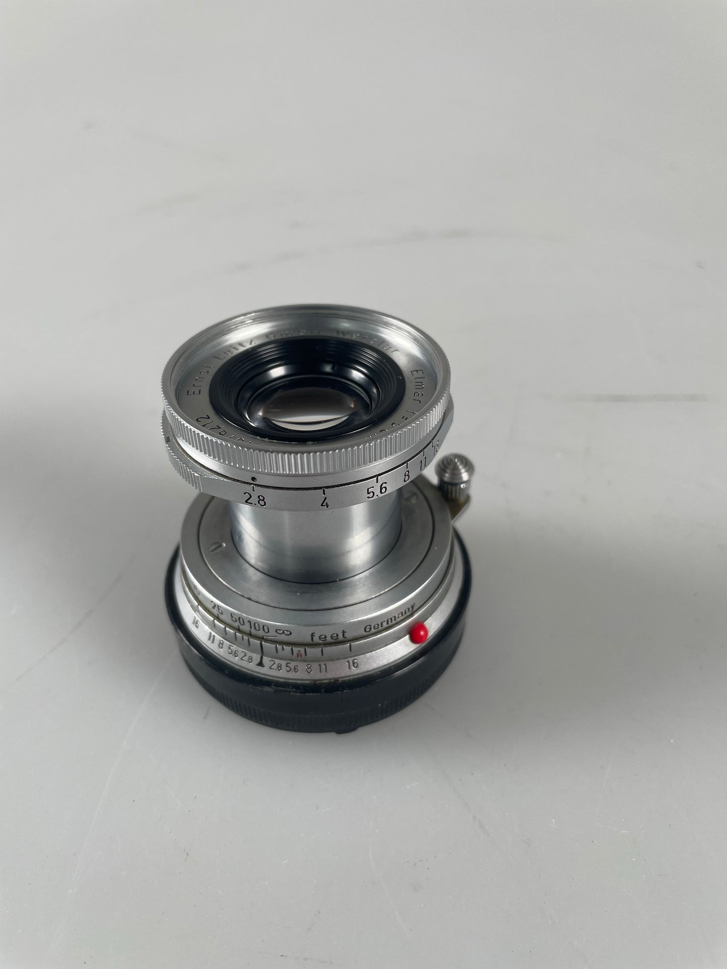Leica Elmar 50mm 1:2.8 5cm 50/2.8 Leitz Collapsible M mount lens