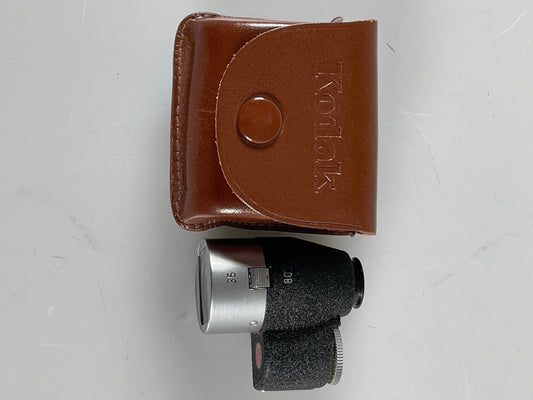 Kodak Retina IIc/IIIc//IIIC/C 35mm + 80mm Optical Parallax Multi-View Finder w/ case