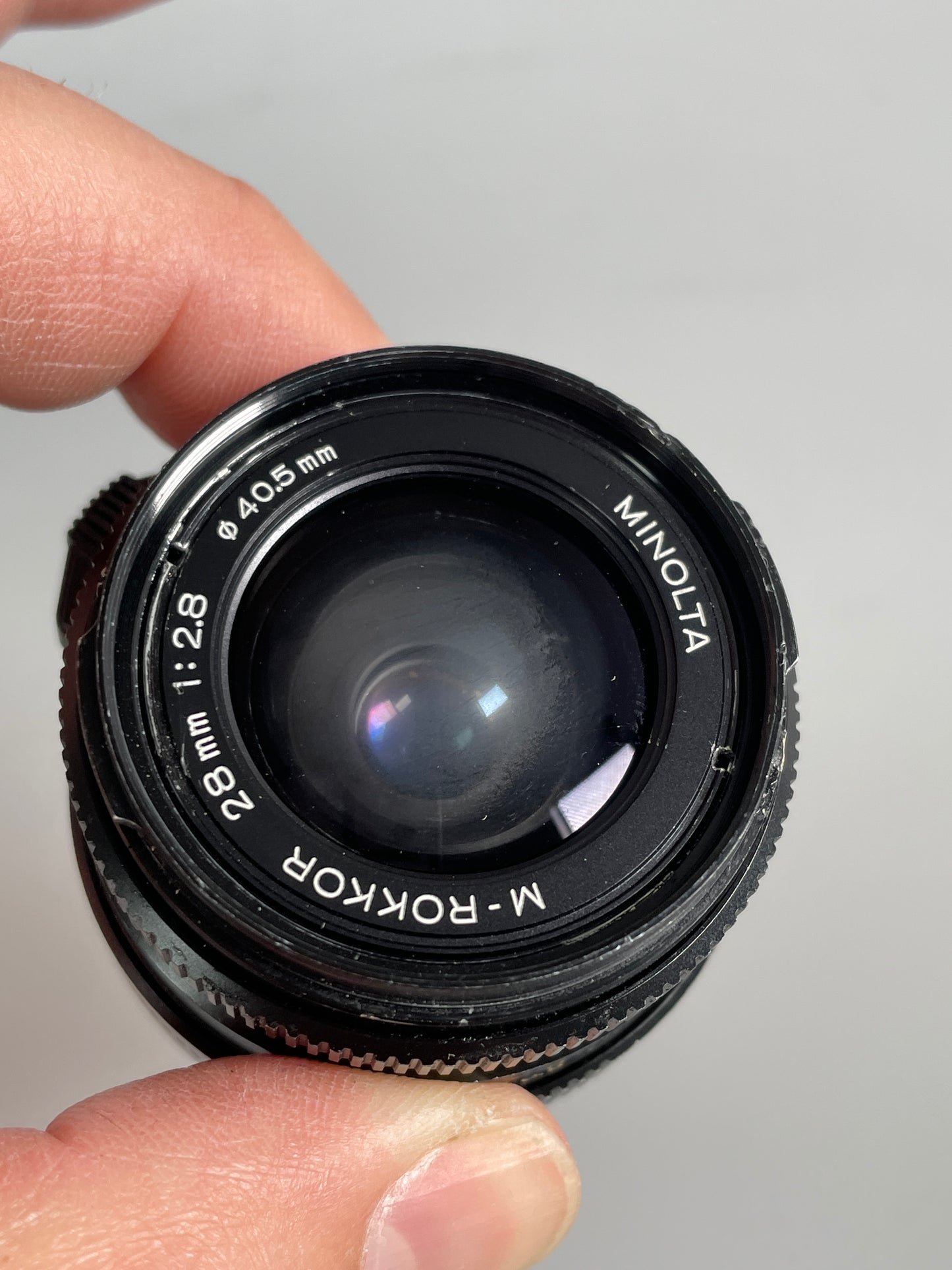 Minolta M-Rokkor 28mm F2.8 Lens Leica M Mount CL CLE