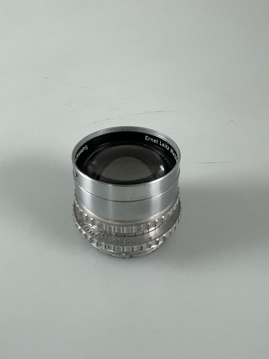 Leica Summarex 8.5cm F1.5 Front element on a Helical